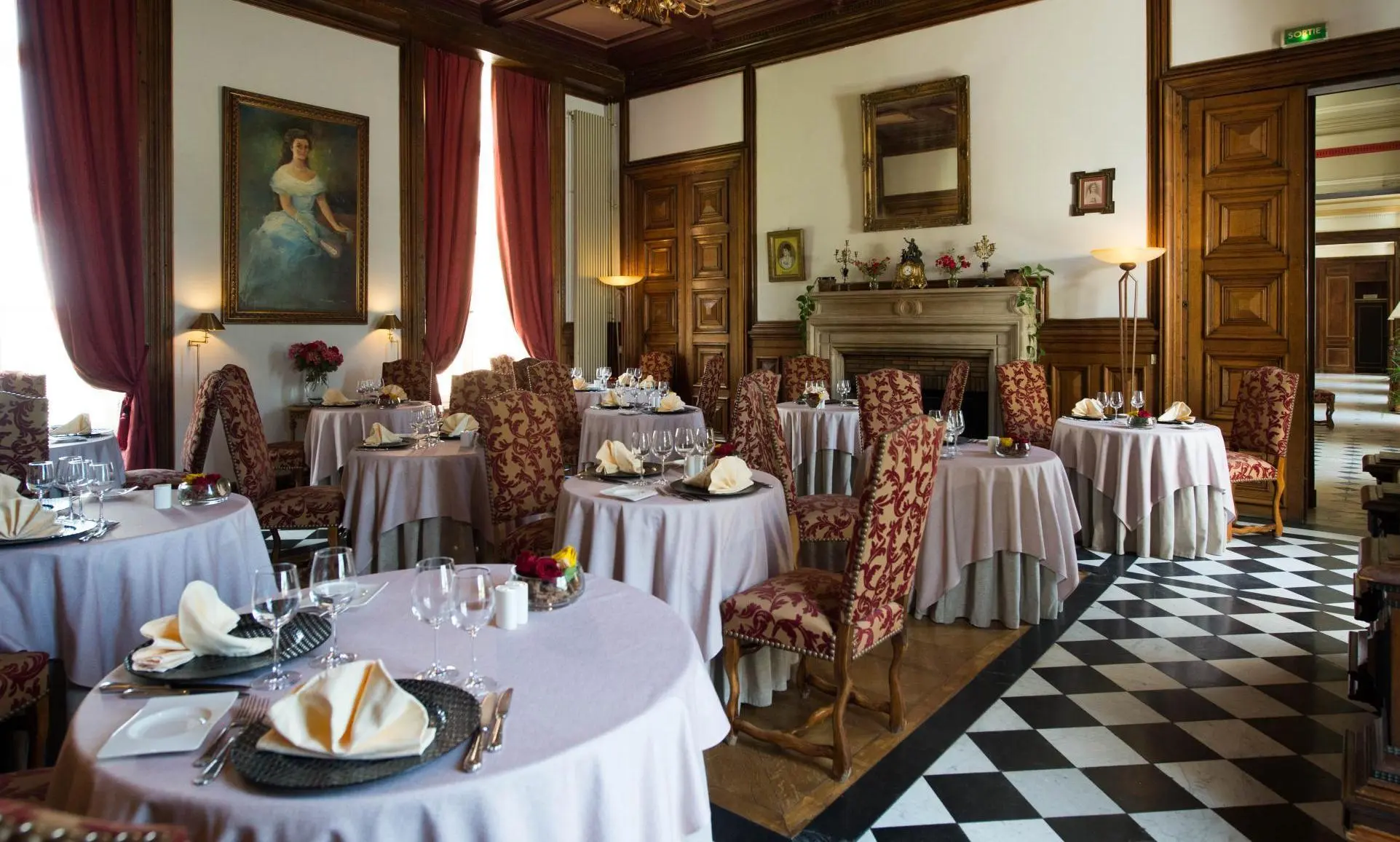 Château de Sissi restaurant Normandie