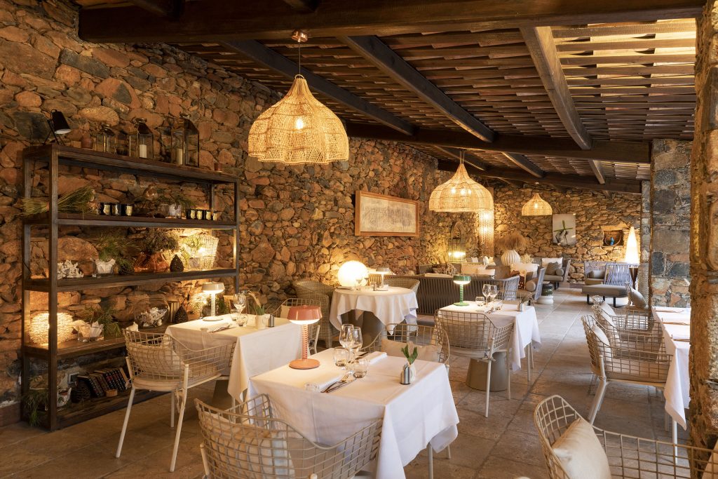 Le restaurant de l'hôtle La Dimora