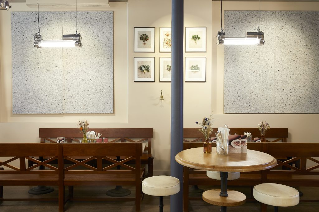 Intérieur du restaurant Teritoria Sapid à Paris