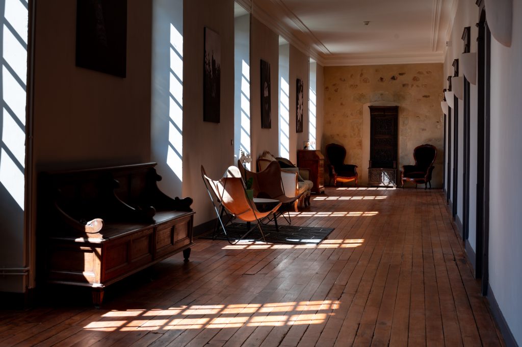 Salle détente au Monastère de Saint-Mont, adresse Teritoria en Occitanie