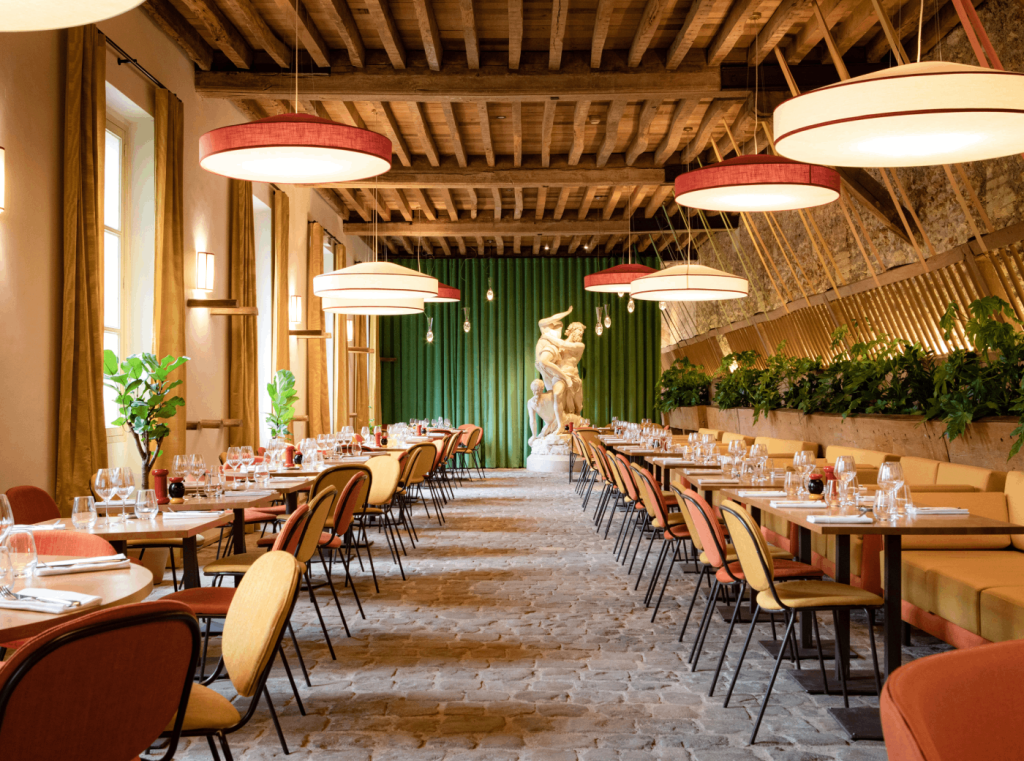 Interno del ristorante Teritoria La Petite Venise a Versailles