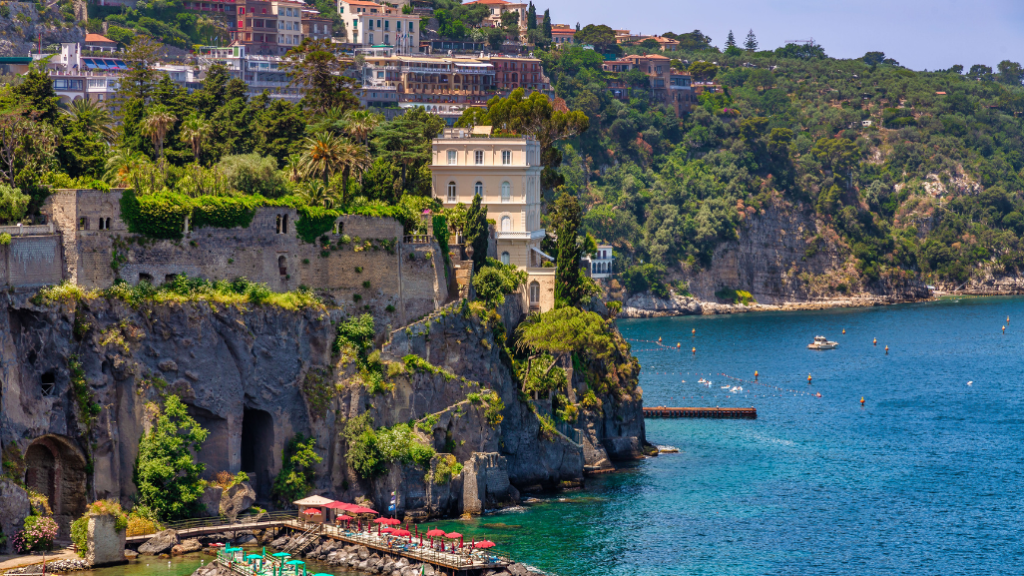 Côte de Sorrente, Campanie, Italie