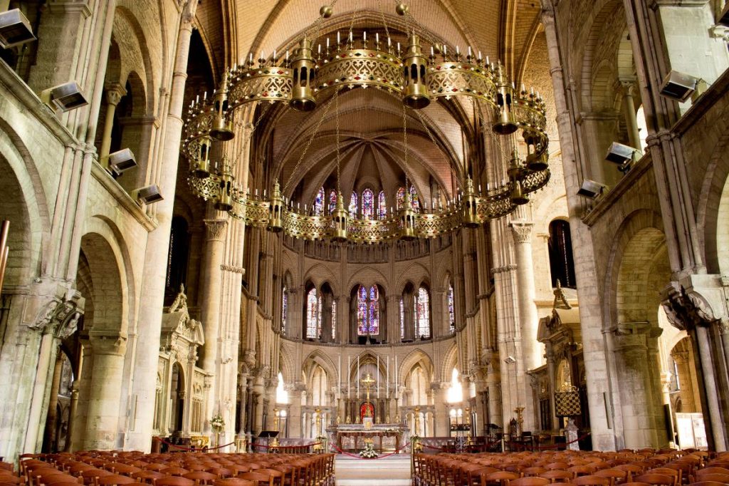 Intérieur de la cathédrale de Reims