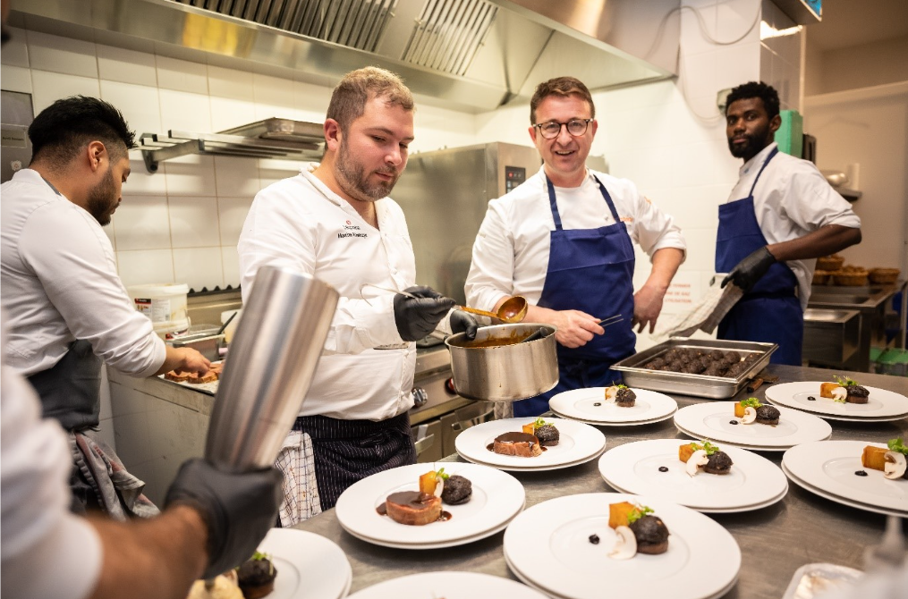 teritoria diner des chefs resto du coeur 